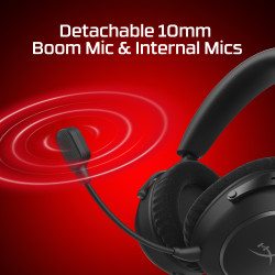 HyperX Cloud Alpha 2 Laisvų rankų įranga Bevielis Su lankeliu Žaidimams Bluetooth Juoda