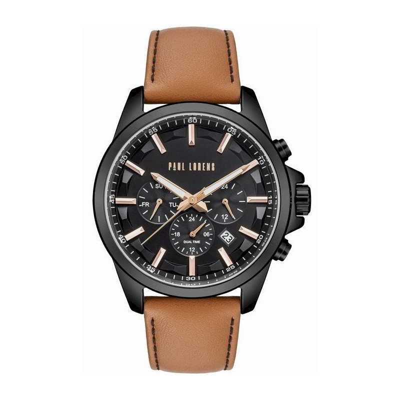 PAUL LORENS Men's Watch PL20010A-1B3 / black