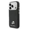 Karl Lagerfeld PU Karl and Choupette Heads Pins MagSafe Case for Apple iPhone 17 Pro Max