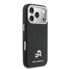 Karl Lagerfeld PU Karl and Choupette Heads Pins MagSafe Case for Apple iPhone 17 Pro Max