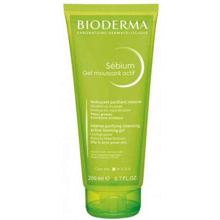 Bioderma Sébium Gel Moussant Actif 200 ml