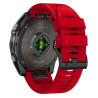 Tech-Protect Silicone Watch Strap for Garmin fenix 5X/5X Plus/6X/6X Pro/7X/8 51mm / red