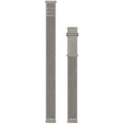 Garmin Quick Release ComfortFit Fabric 18mm Watch Strap / light sand/french grey