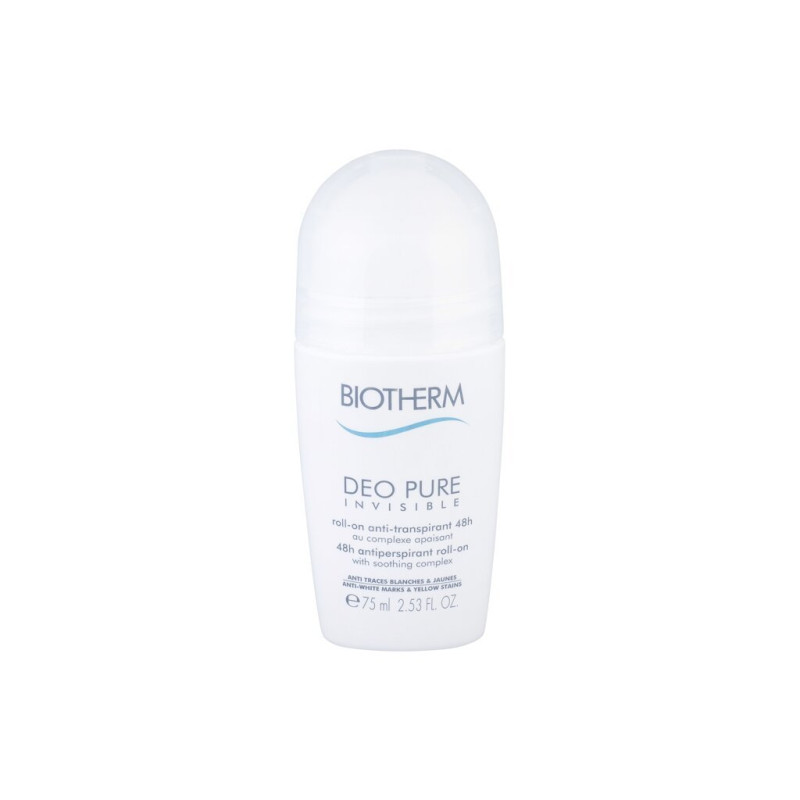Biotherm Deo Pure Invisible Antiperspirant 75ml / Roll-On