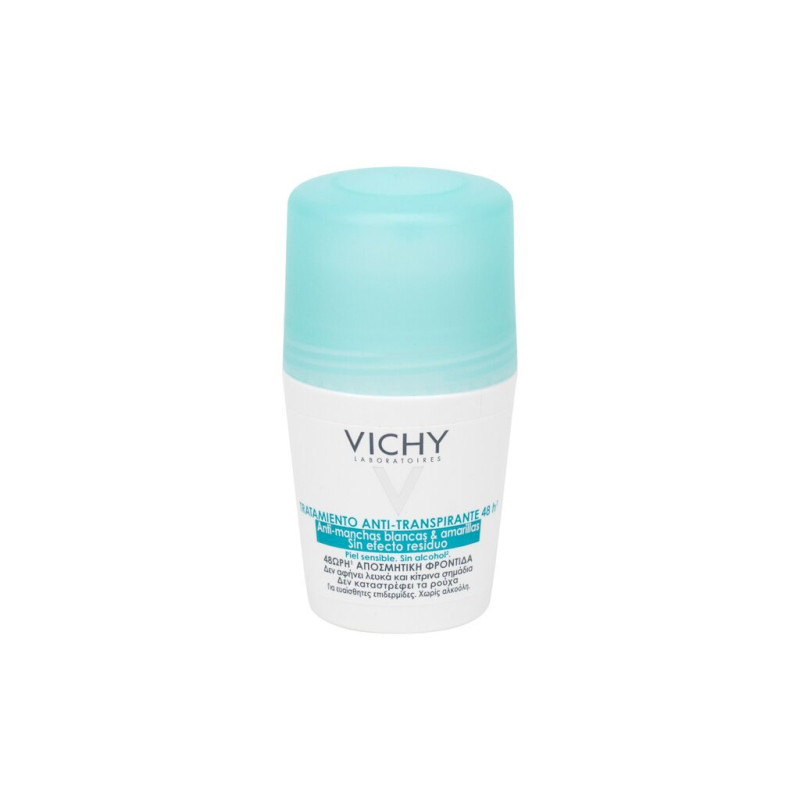 Vichy Antiperspirant 50ml / No White Marks & Yellow Stains