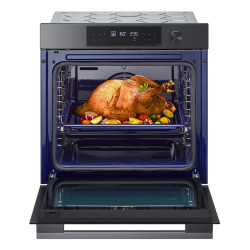 LG WS7D7632WB 76 L Juoda, Nerūdijančiojo plieno
