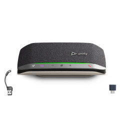 HP Poly Sync 20+M USB-C/A Adapter speakerphone PC Black