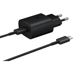 Samsung EP-TA800EBE + EP-DG980BBE Travel Charger 25W + USB-C - USB-C Data Cable (OOB Bulk)