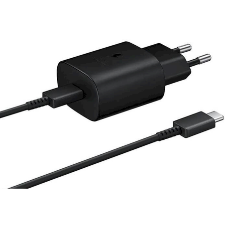 Samsung EP-TA800EBE + EP-DG980BBE Travel Charger 25W + USB-C - USB-C Data Cable (OOB Bulk)