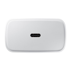 Samsung EP-TA845EWE + EP-DW767JWE 45W Travel Charger + USB-C to USB-C Data Cable / white
