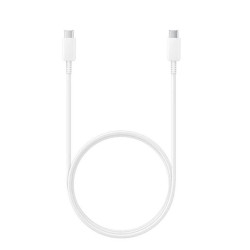 Samsung EP-TA845EWE + EP-DW767JWE 45W Travel Charger + USB-C to USB-C Data Cable / white