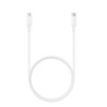 Samsung EP-TA845EWE + EP-DW767JWE 45W Travel Charger + USB-C to USB-C Data Cable / white
