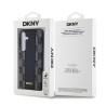 DKNY PU Leather Checkered Pattern MagSafe Case for Samsung Galaxy S24 / black