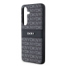 DKNY PC/TPU Repeat Pattern Tonal Stripe Case for Samsung Galaxy S24 / black