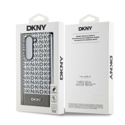 DKNY PU Leather Repeat Pattern Bottom Stripe MagSafe Case for Samsung Galaxy Z Fold 6 / brown