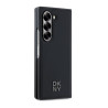 DKNY PU Leather Stack Logo MagSafe Case for Samsung Galaxy Z Fold 6 / black