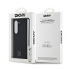 DKNY PU Leather Stack Logo MagSafe Case for Samsung Galaxy Z Fold 6 / black