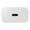 Samsung EP-T2510EWE + EP-DN980BWE USB-C 25W Travel Charger + USB-C Data Cable / white