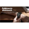 GRAVITY GT18-4 Men's Smartwatch with Silicone Strap + Black Strap / orange