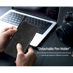 Nillkin Qin Book PRO Pen Slot Case for Samsung Galaxy Z Fold 7 / black