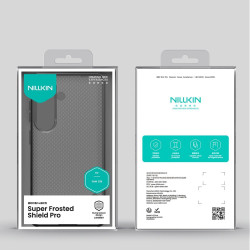 Nillkin Super Frosted PRO Back Cover for Samsung Galaxy S26 / transparent black