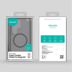 Nillkin Super Frosted PRO Magnetic Back Cover for Samsung Galaxy S26 Ultra / transparent black