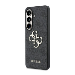Guess PU 4G Metal Logo Case for Samsung Galaxy S26+ / Grey