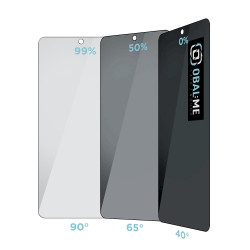 OBAL:ME Privacy 5D Glass Screen Protector for Samsung Galaxy S26+ / black