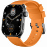 GRAVITY GT28-2 Men’s Smartwatch with Strap + Bracelet / orange/black
