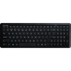 Mousetrapper Type Midi - NORDIC klaviatūra Namams / biurui USB + RF Wireless + Bluetooth QWERTY Šiaurės šalių Juoda