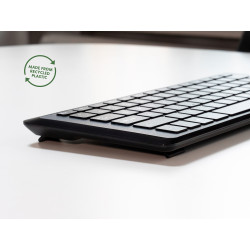 Mousetrapper Type Mini Wireless - Nordic keyboard Universal USB + RF Wireless + Bluetooth Black