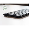 Mousetrapper Type Mini Wireless - Nordic klaviatūra Universalus USB + RF Wireless + Bluetooth QWERTY Šiaurės šalių Juoda