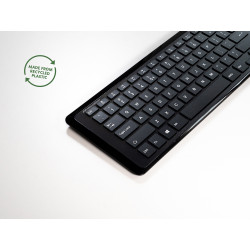 Mousetrapper Type Mini Wireless - Nordic keyboard Universal USB + RF Wireless + Bluetooth Black