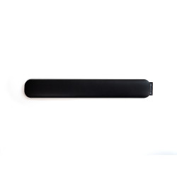 Mousetrapper Wrist Support - Large wrist rest Faux leather Black