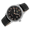 Zeppelin LZ 127 Graf Zeppelin Automatic Men’s Watch 40mm Black Dial Black Leather Strap