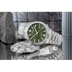 Citizen Tsuyosa Men’s Watch 40mm Green Camo Dial Stainless Steel Bracelet