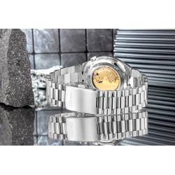 Citizen Tsuyosa Men’s Watch 40mm Green Camo Dial Stainless Steel Bracelet