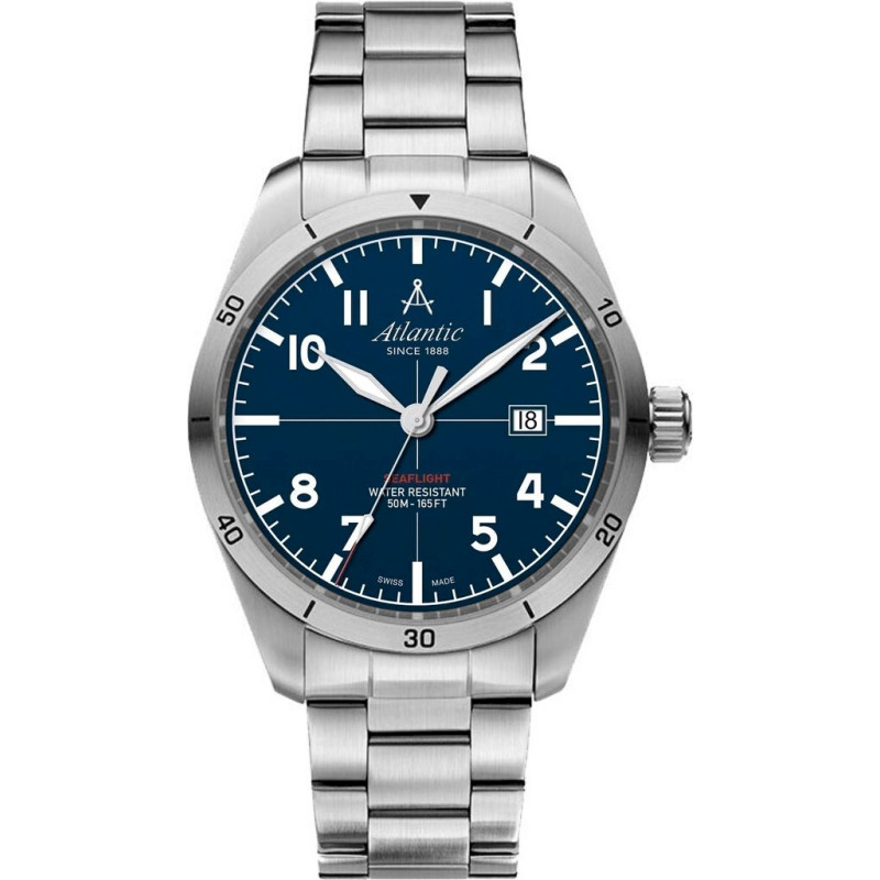 Atlantic Seaflight Men's Watch 70356.41.55 / silver