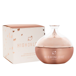 HighOnLove Cannabis Body Butter Lychee & Peony 200ml Moisturizer