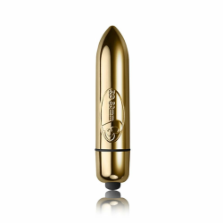Rocks-Off RO-80mm Champagne Gold Micro Massager 1-Speed Waterproof