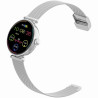 Smartwatch Gravity with 2 Straps GT26-8 / Silver-White