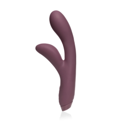 Je Joue Hera Purple - Dual-Action Silicone Intimate Machine, USB, Waterproof