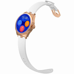 Smartwatch Gravity / white/rose gold