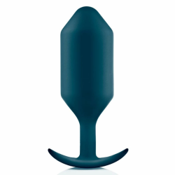 b-Vibe Snug Plug 6 Marine Weighted Silicone Intimate Trainer 515g, 16cm