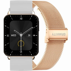 Smartwatch Gravity Rose Gold Gray 2 Straps GT17-4 / rose gold/gray