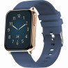 Smartwatch Gravity / rose gold/navy blue