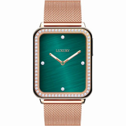 Smartwatch Gravity / rose gold/navy blue