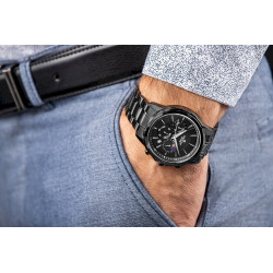 Giewont Men’s Chronograph Watch Sapphire / black