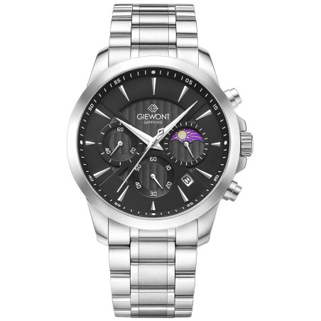 Giewont Chronograph Sapphire Men’s Watch GW9460-B2 / silver