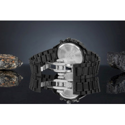 Giewont Men's Chronograph Sapphire Watch GW7290-B1 / black